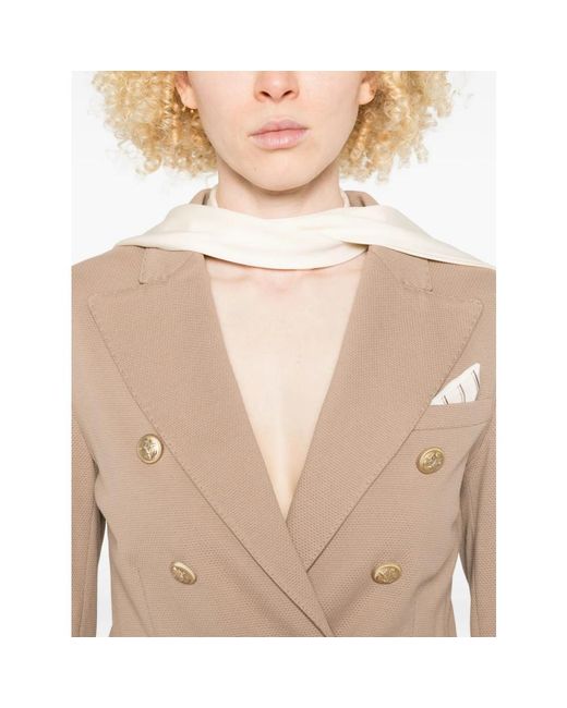 Circolo 1901 Natural Blazers