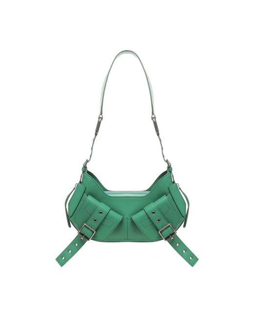 BIASIA Green Shoulder Bags