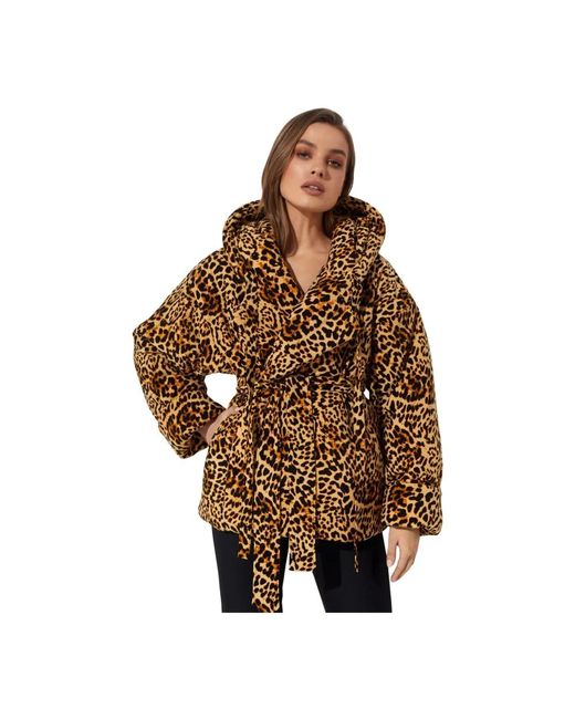 Norma Kamali Brown Winter Jackets