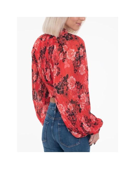 Blouses & shirts > blouses Guess en coloris Red