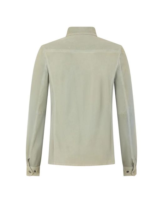 Moorer Green Casual Shirts for men