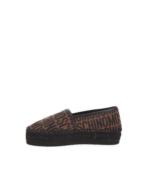 Moschino Black Espadrilles