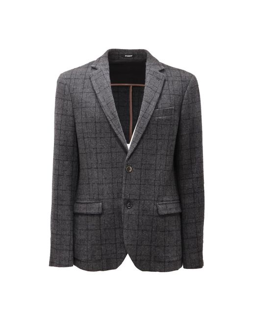 Officina 36 Gray Blazers for men