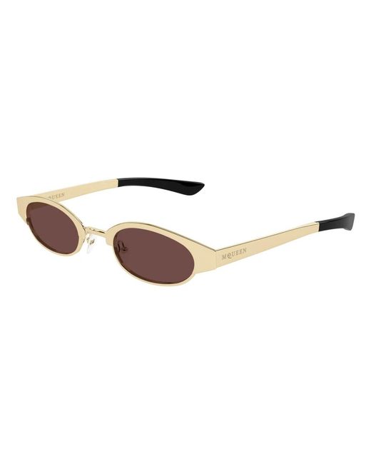 McQueen Yellow Sunglasses