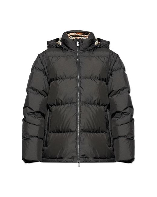Down Jackets Burberry pour homme en coloris Black