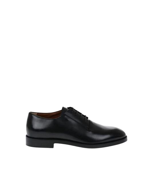 Zegna Black Dress Shoes for men