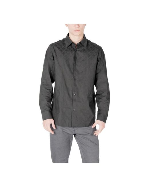 ARMANI EXCHANGE Gray Casual Shirts for men