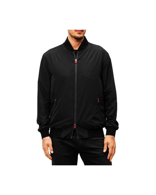 Bomber Jackets Kiton de hombre de color Black