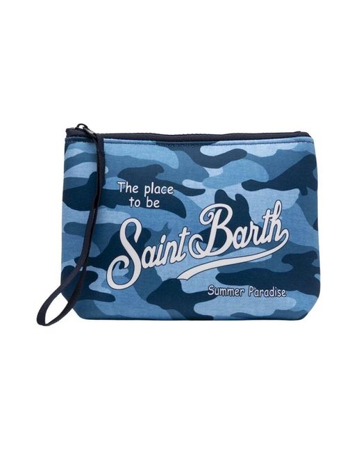Mc2 Saint Barth Blue Neopren clutch aline alin001