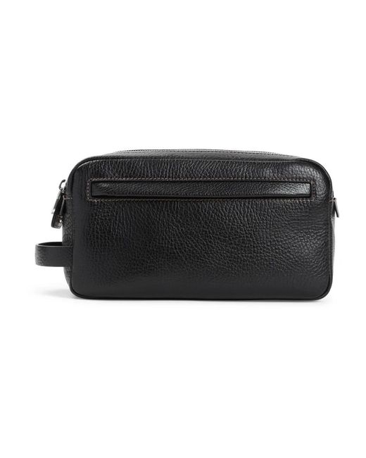 Brunello Cucinelli Black Toilet Bags for men