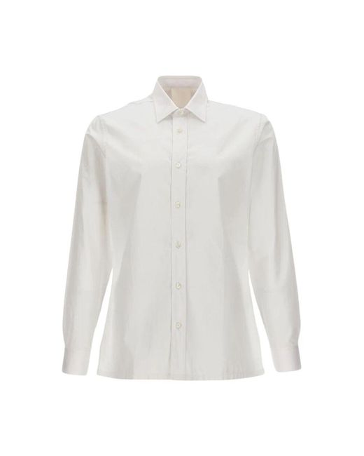 Givenchy Klassisches Popeline-Hemd in White für Herren