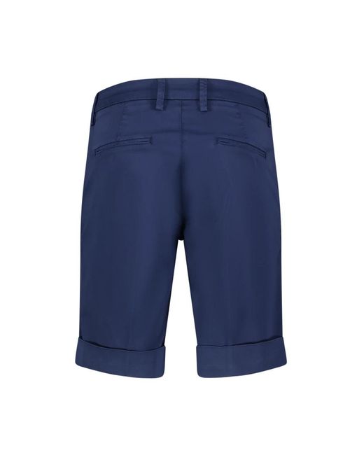 Re-hash Blue Casual Shorts