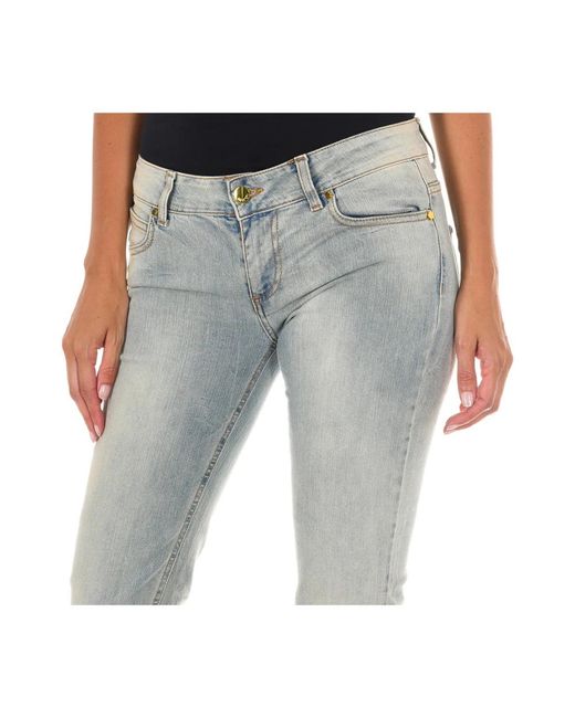 Met Blue Cropped Jeans