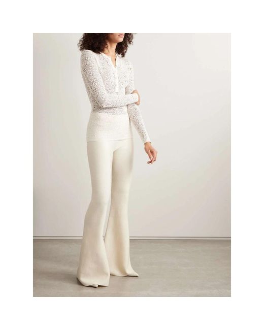 Gabriela Hearst Natural Wide Trousers