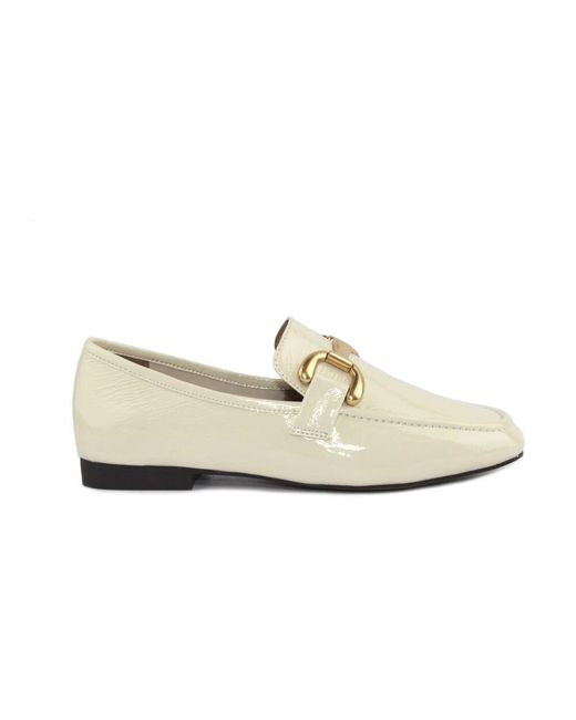 Bibi Lou White Loafers