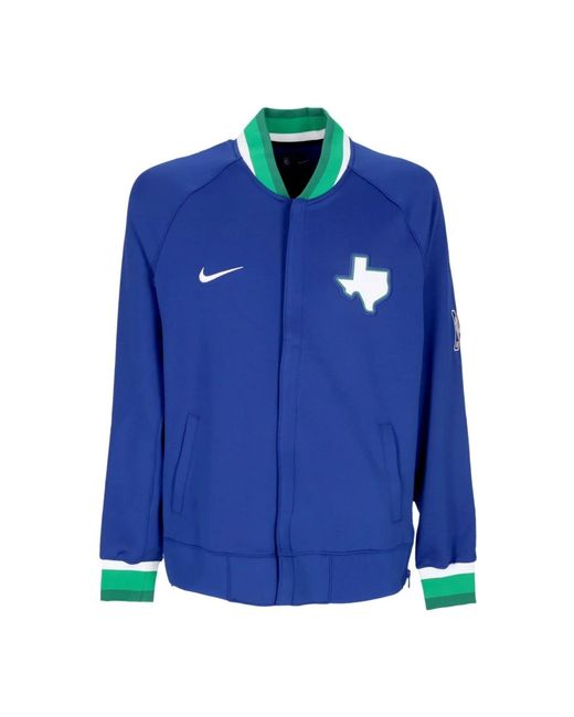 Sweat-Shirt Leger Universitaire Pour Hommes Nba City Edition Dri-Fit Showtime Veste Entierement Zippee Dalmav Nike pour homme en coloris Blue