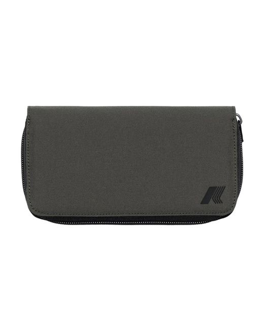 K-Way Black Wallets & Cardholders for men
