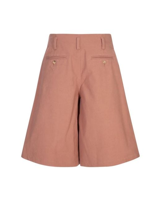 Chloé Long Shorts in het Pink