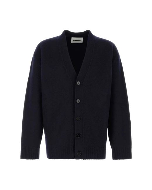 Jil Sander Truien & Vesten ,Blauw ,Cardigan in het Blue voor heren