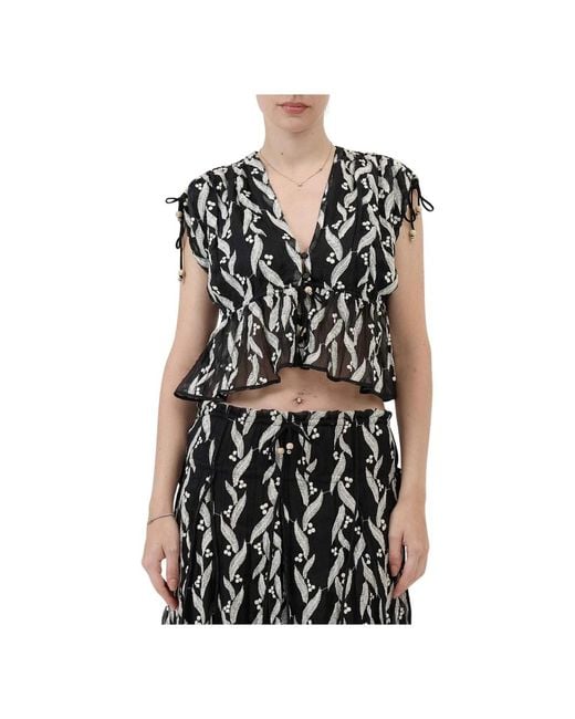 Sabina Musayev Black Blouses