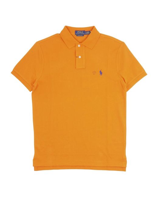 Polo Ralph Lauren Orange Polo Shirts for men