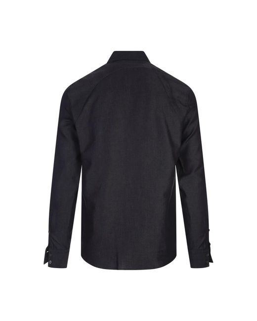 Alexander McQueen Blue Casual Shirts for men