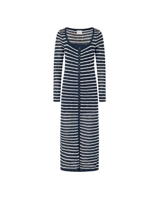 Pepe Jeans Blue Knitted Dresses