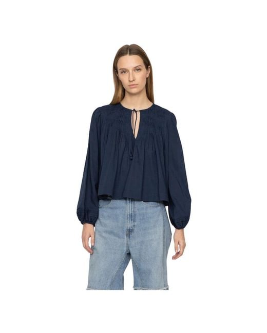 Blouses Sea de color Blue