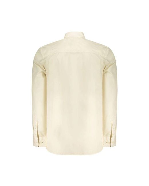 North Sails Klassisches Baumwollhemd Mit Button-Down-Kragen in Natural für Herren