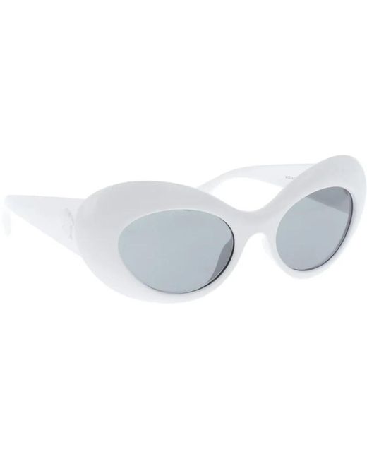Versace Gray Ikonoische sonnenbrille mit einheitlichen gläsern