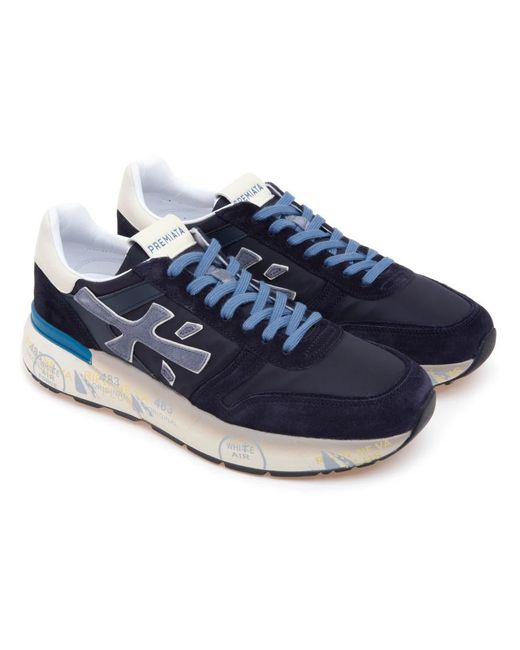 Premiata Blue Sneakers for men