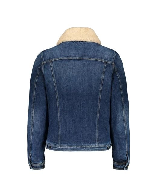 Moorer Blue Denim Jackets for men