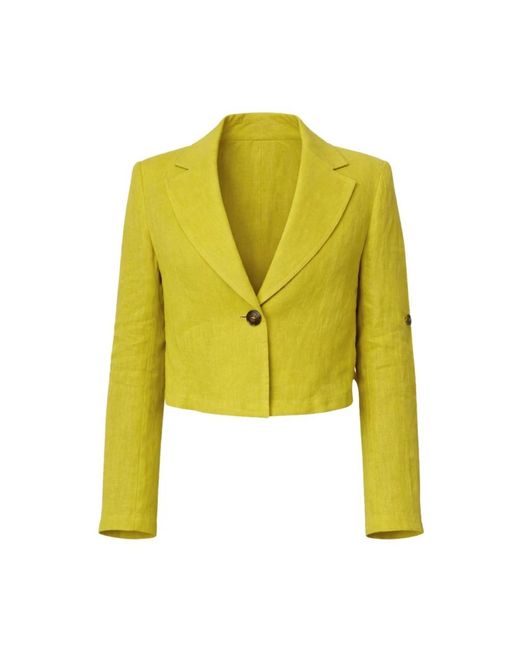 Marella Yellow Blazers