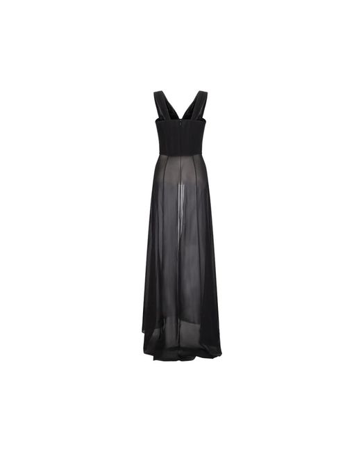 GIUSEPPE DI MORABITO Black Maxi Dresses