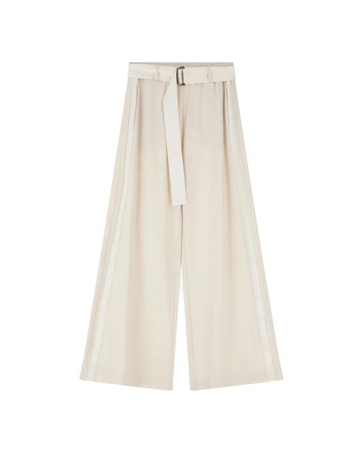Imperial White Wide Trousers