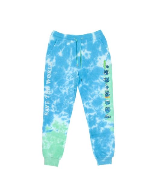 RIPNDIP Blue Sweatpants for men