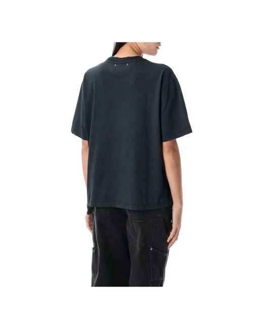 T-Shirts Golden Goose Deluxe Brand de color Black