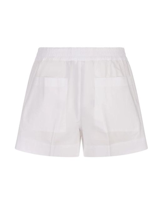P.A.R.O.S.H. White Short Shorts