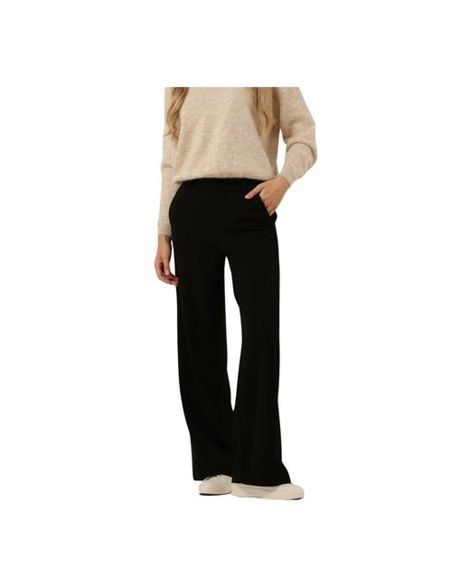 Object Black Weite Hose Schwarz