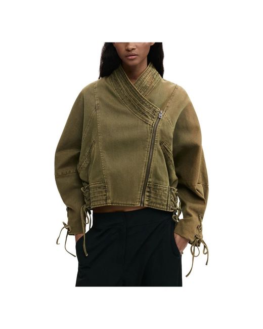 Light Jackets Desigual de color Green