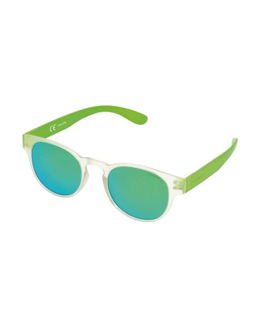 Police Transparente injizierte sonnenbrille in Green für Herren