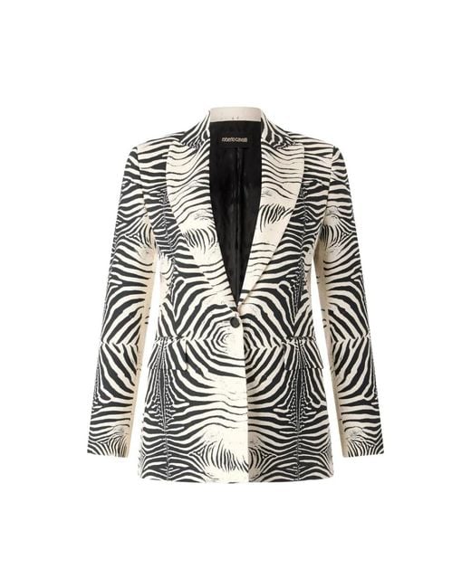 Roberto Cavalli Black Blazers