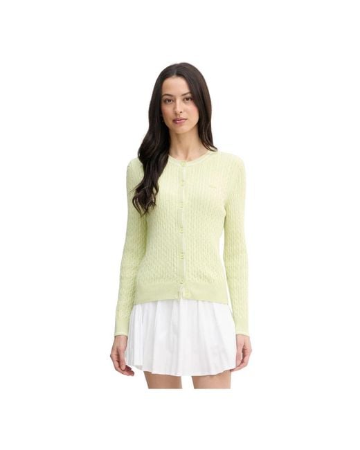 Cardigans Lacoste de color Green