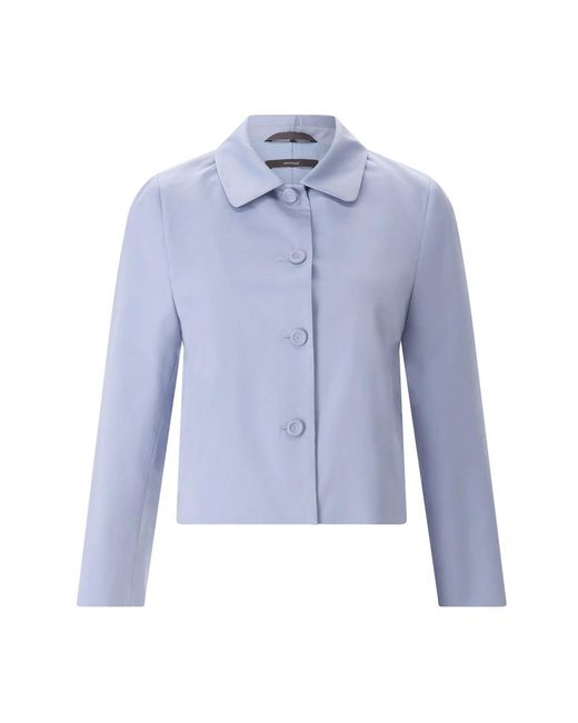 Windsor. Blue Cropped Blazer