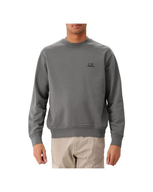 C P Company Gray Sweatshirts for men