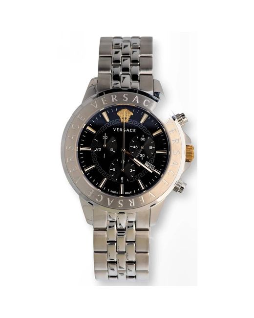Versace Metallic Watches for men