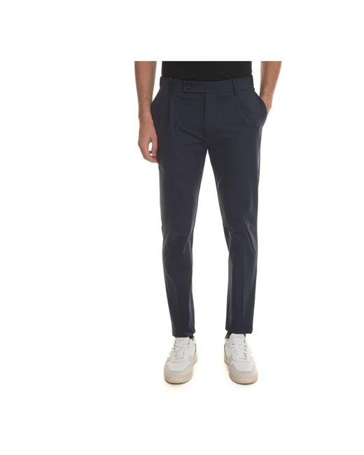 Berwich Chinos in het Blue voor heren