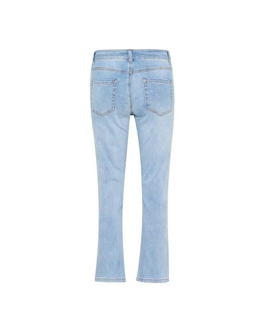Kaffe Blue Bootcut Jeans