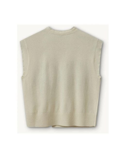 Round-Neck Knitwear THE GARMENT en coloris Natural