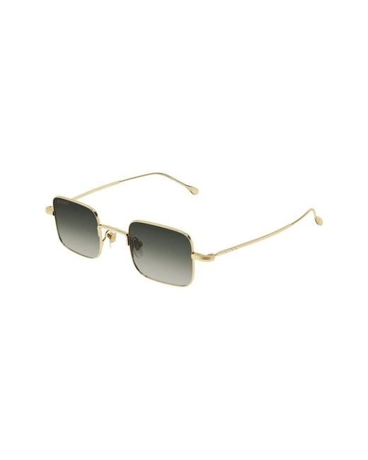 Gucci Yellow Sunglasses